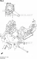CASING for Suzuki BURGMAN 125 2014