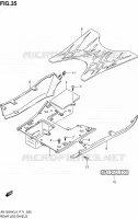 FOOTREST for Suzuki BURGMAN 125 2014