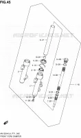 FRONT FORK for Suzuki BURGMAN 125 2014