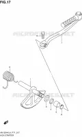 KICK STARTER for Suzuki BURGMAN 125 2014