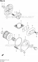OIL PUMP for Suzuki BURGMAN 125 2014