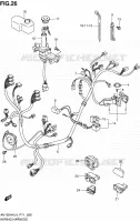 WIRING HARNESS for Suzuki BURGMAN 125 2014