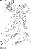 CASING for Suzuki BURGMAN 400 2016