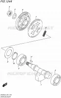 CRANK BALANCER for Suzuki BURGMAN 400 2016
