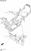 FRAME for Suzuki BURGMAN 400 2016
