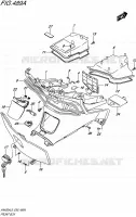 GLOVE BOX for Suzuki BURGMAN 400 2016