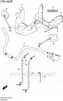 HANDLEBAR (AN400ZAL6 E99) for Suzuki BURGMAN 400 2016