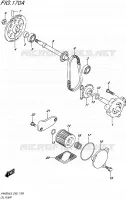 OIL PUMP for Suzuki BURGMAN 400 2016