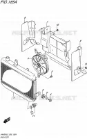 RADIATOR for Suzuki BURGMAN 400 2016