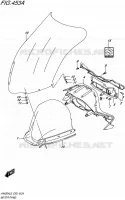 SPEEDOMETER PANEL for Suzuki BURGMAN 400 2016