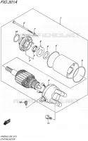 STARTER MOTOR for Suzuki BURGMAN 400 2016