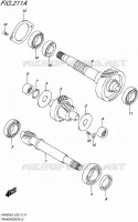 TRANSMISSION (2) for Suzuki BURGMAN 400 2016