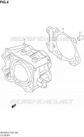 CYLINDER for Suzuki BURGMAN 400 2014