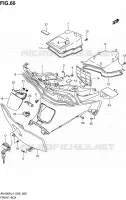 GLOVE BOX for Suzuki BURGMAN 400 2014
