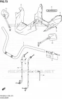 HANDLEBAR (AN400AL4 E99) for Suzuki BURGMAN 400 2014