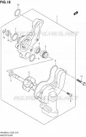 WATER PUMP for Suzuki BURGMAN 400 2014