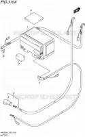 BATTERY for Suzuki BURGMAN 400 2015