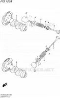 CAMSHAFT   VALVES for Suzuki BURGMAN 400 2015
