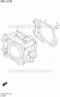 CYLINDER for Suzuki BURGMAN 400 2015