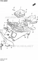 GLOVE BOX for Suzuki BURGMAN 400 2015