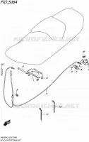 SEAT LOCK for Suzuki BURGMAN 400 2015