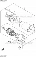 STARTER MOTOR for Suzuki BURGMAN 400 2015