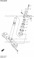 STEERING COLUMN for Suzuki BURGMAN 400 2015