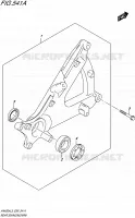 SWINGARM for Suzuki BURGMAN 400 2015