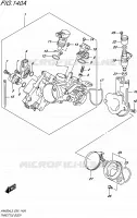 THROTTLE BODY for Suzuki BURGMAN 400 2015