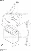 BATTERY for Suzuki BURGMAN 650 2014