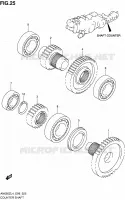 FINAL GEAR for Suzuki BURGMAN 650 2014