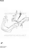 FRONT FAIRING for Suzuki BURGMAN 650 2014