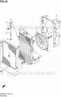 RADIATOR for Suzuki BURGMAN 650 2014