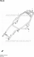 REAR FRAME for Suzuki BURGMAN 650 2014