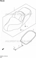 SEAT for Suzuki BURGMAN 650 2014