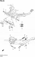 STAND for Suzuki BURGMAN 650 2014