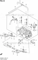 THROTTLE BODY for Suzuki BURGMAN 650 2014