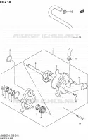 WATER PUMP for Suzuki BURGMAN 650 2014