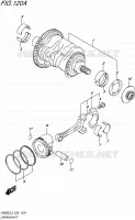 CRANKSHAFT for Suzuki BURGMAN 650 2015
