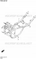 FRAME for Suzuki BURGMAN 650 2015