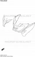 FRONT FAIRING (OPTIONAL) for Suzuki BURGMAN 650 2015