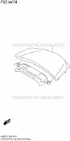 REAR CENTRAL FAIRING (OPTIONAL) for Suzuki BURGMAN 650 2015