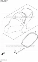SEAT for Suzuki BURGMAN 650 2015
