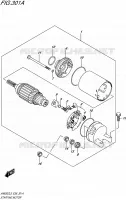 STARTER MOTOR for Suzuki BURGMAN 650 2015