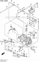 THROTTLE BODY for Suzuki BURGMAN 650 2015