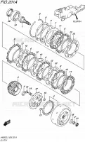 CLUTCH for Suzuki BURGMAN 650 2015
