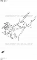 FRAME for Suzuki BURGMAN 650 2015