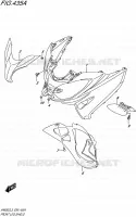 FRONT FAIRING for Suzuki BURGMAN 650 2015