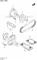 OIL PUMP for Suzuki BURGMAN 650 2015