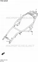 REAR FRAME for Suzuki BURGMAN 650 2015